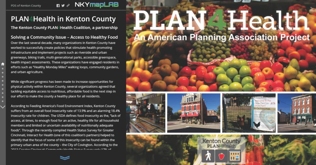 Plan4Health Story Map