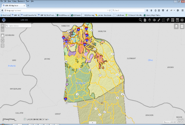 webmap extent and center finder