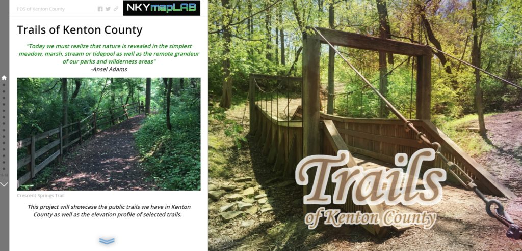 January 2016 NKYmapLAB Trails Story Map