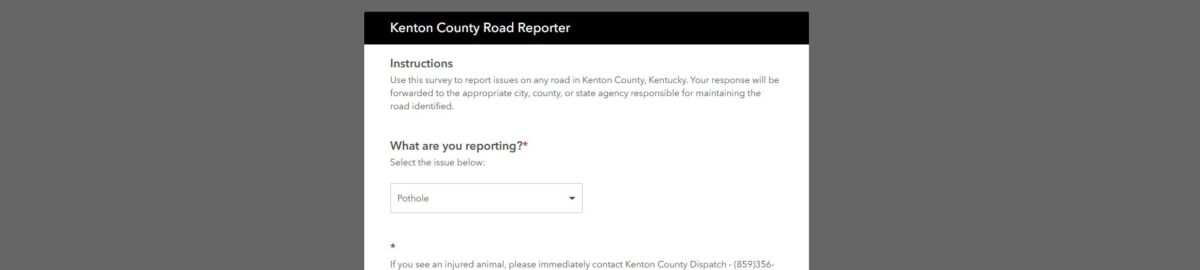 Road Reporter App Preview