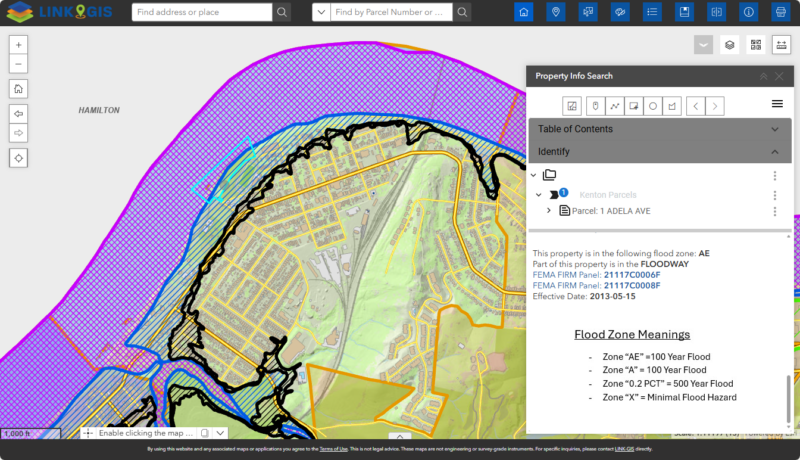 Example widget results 